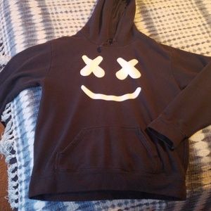 Marshmallow DJ hoodie